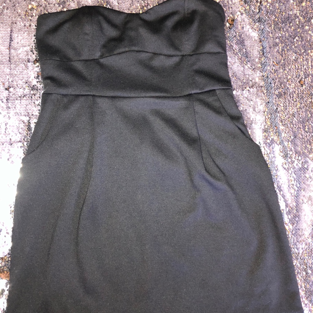 Strapless.